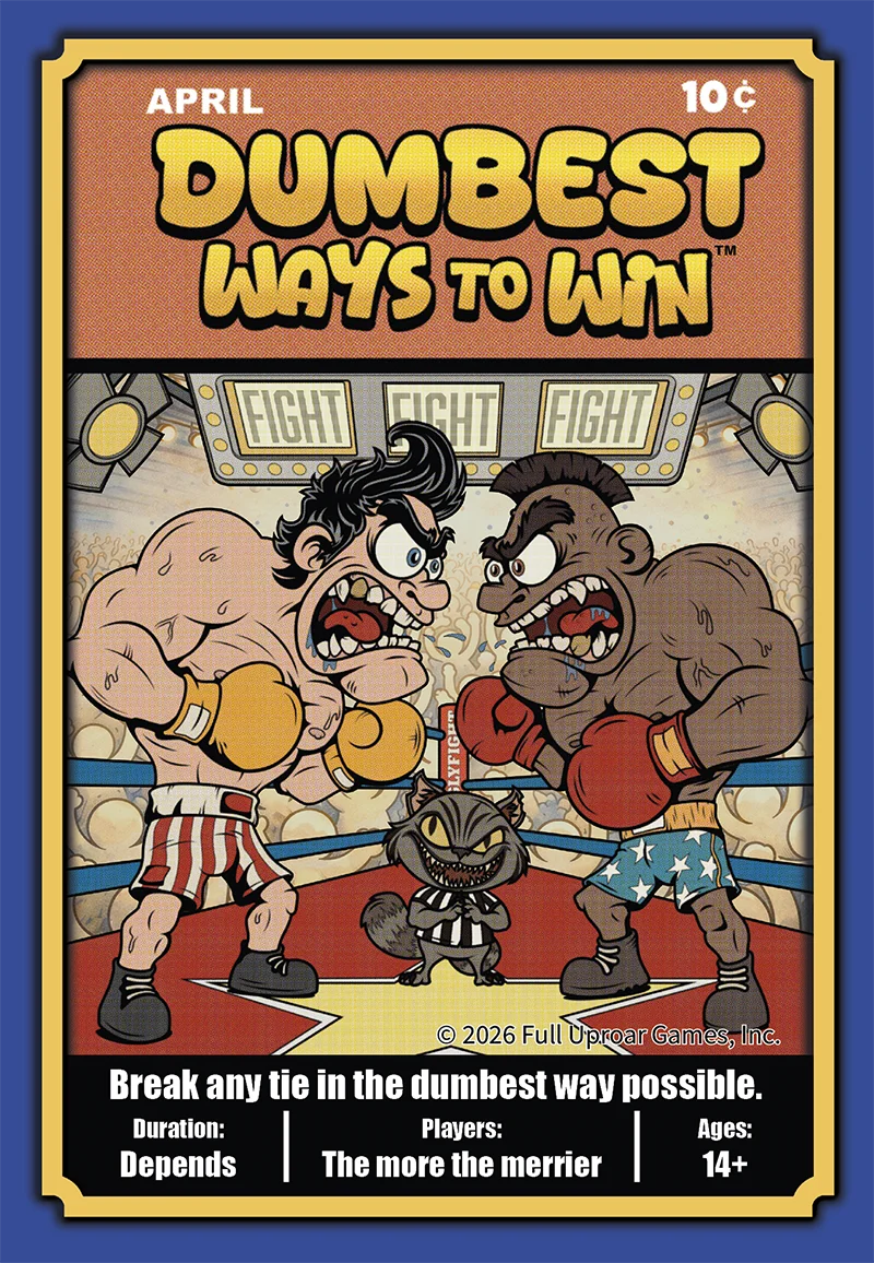 Dumbest Ways To Win box art